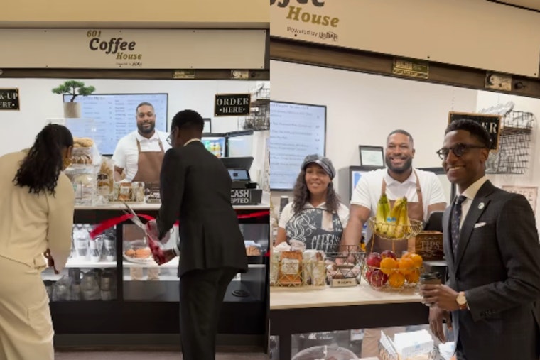 VIDEO: City Hall Gets A Jolt As Black-Owned UnBar Cafe Lands 601 Coffee House