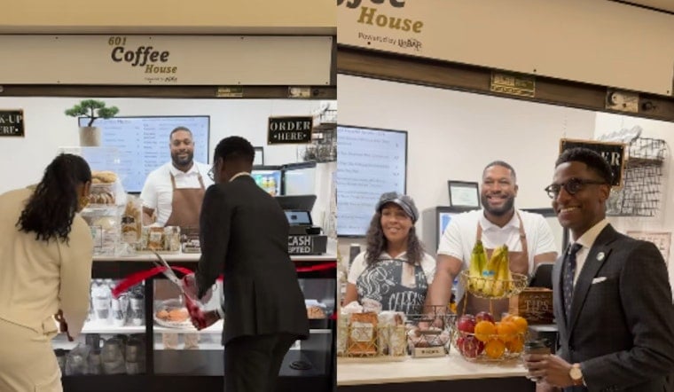 VIDEO: City Hall Gets A Jolt As Black-Owned UnBar Cafe Lands 601 Coffee House