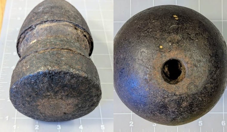 Civil War Cannonball Scare Sends Butler Bomb Squad To Oxford Township Home