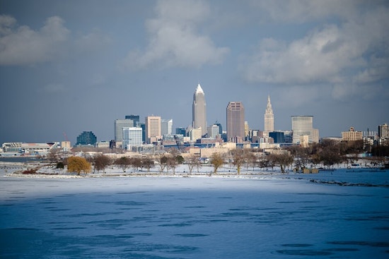 Cleveland Shivers At Sunrise, Then Sprints To 60 Degrees