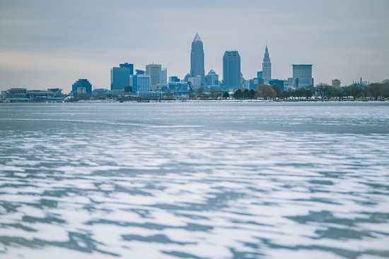 Cleveland Shivers Under Freeze Alert as Winds Howl and Snow Teases