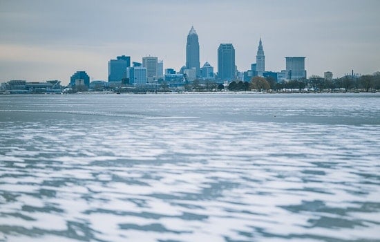 Cleveland Shivers Under Freeze Alert as Winds Howl and Snow Teases