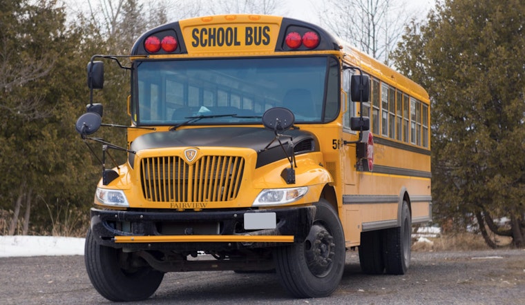 CMS Field Trip Turns Scary As School Bus Crashes Near Mooresville