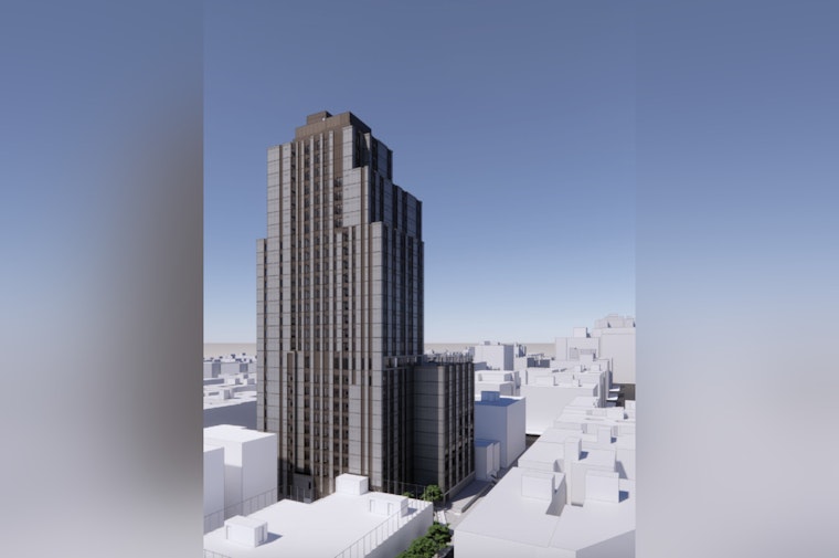Columbia Med Tower Muscles Into Washington Heights Sky