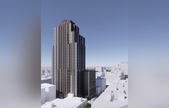 Columbia Med Tower Muscles Into Washington Heights Sky