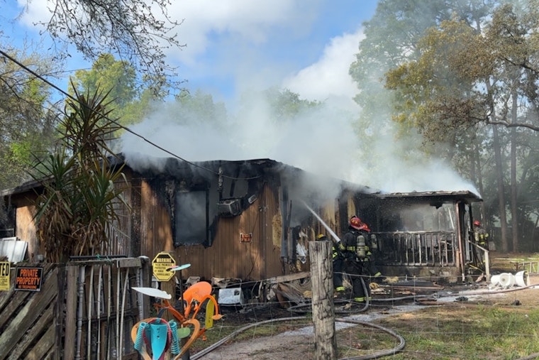 Cops Collar Homosassa Mom After Family Home Erupts In Flames