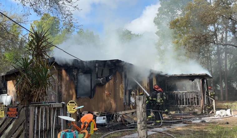 Cops Collar Homosassa Mom After Family Home Erupts In Flames