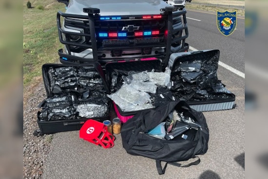 Cops Nab 190 Pounds of Black-Market Pot on Oklahoma Run to East Coast