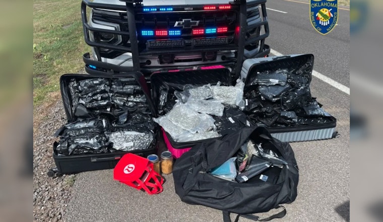 Cops Nab 190 Pounds of Black-Market Pot on Oklahoma Run to East Coast
