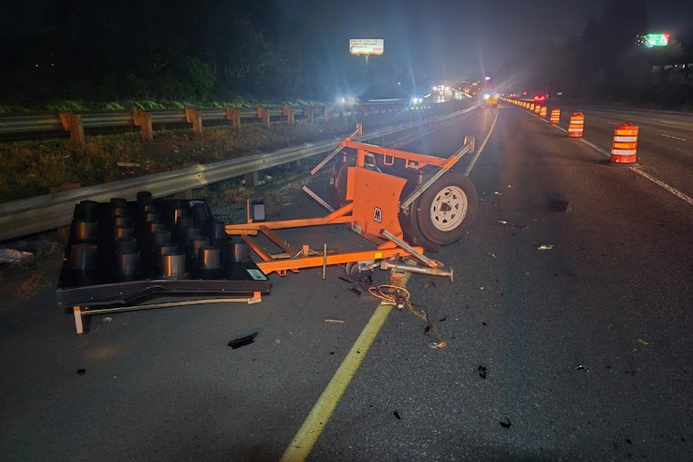 Cops Nab DUI Suspect After I-5 Work Zone Smashup In Fife