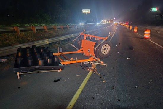Cops Nab DUI Suspect After I-5 Work Zone Smashup In Fife