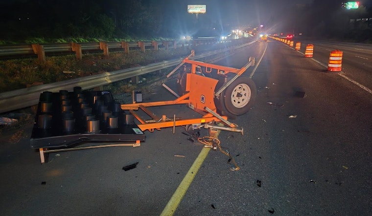 Cops Nab DUI Suspect After I-5 Work Zone Smashup In Fife