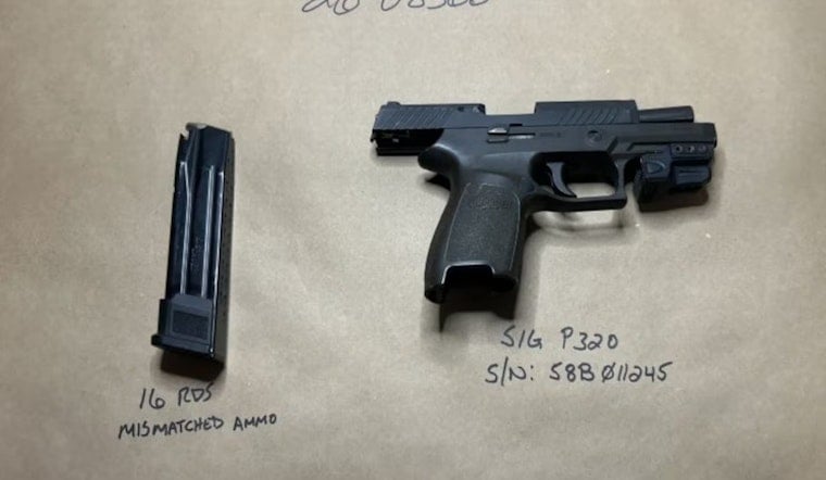 Cops Say Lorain Dad Drove Westlake Streets With Loaded Gun, Drugs and Kids in Backseat