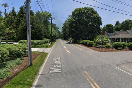Cotuit Close Call As Crane Crashes Between Two Homes