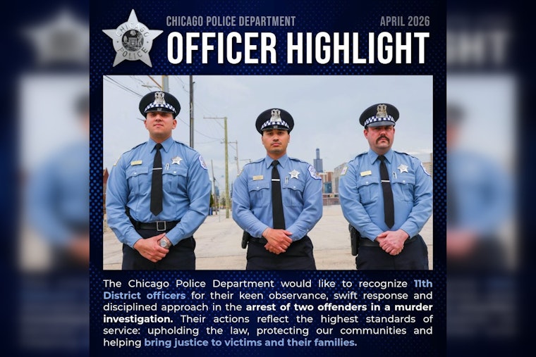 CPD Touts Harrison Cops After Swift Murder Arrests