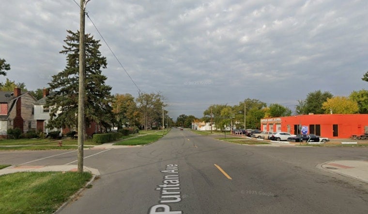 Crash Into Detroit Home Turns Oakfield Street Into Fire Scene