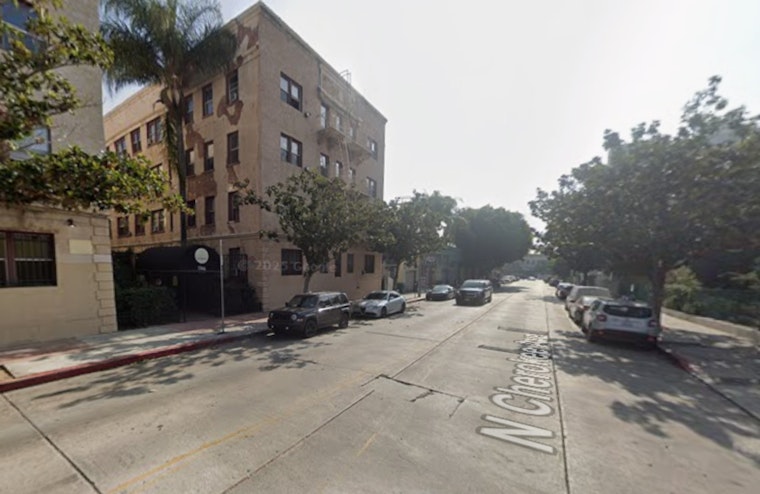 Crews Respond to Apartment Fire on Cherokee Avenue in Hollywood