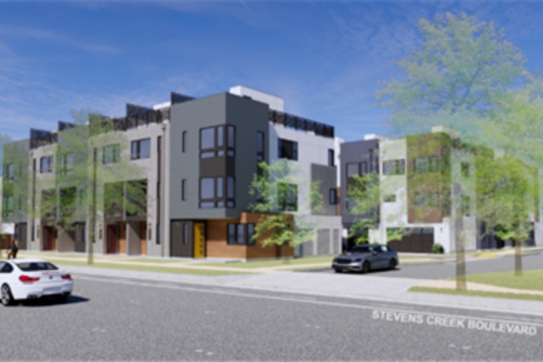 Cupertino Fast-Tracks 32 Townhomes by Vallco as State Housing Clash Heats Up