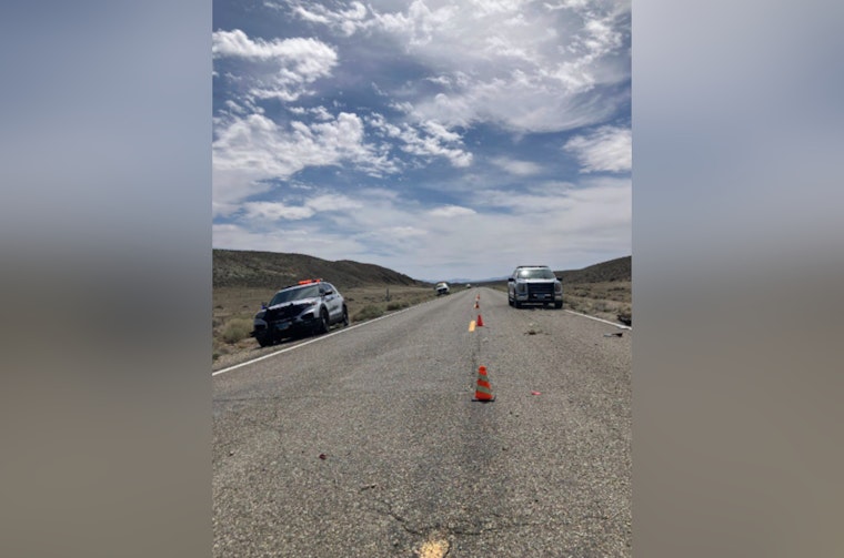 Deadly Crash Brings Remote Nevada Highway To A Standstill Near Middlegate