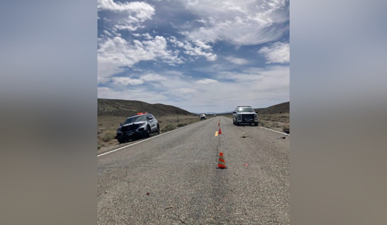 Deadly Crash Brings Remote Nevada Highway To A Standstill Near Middlegate
