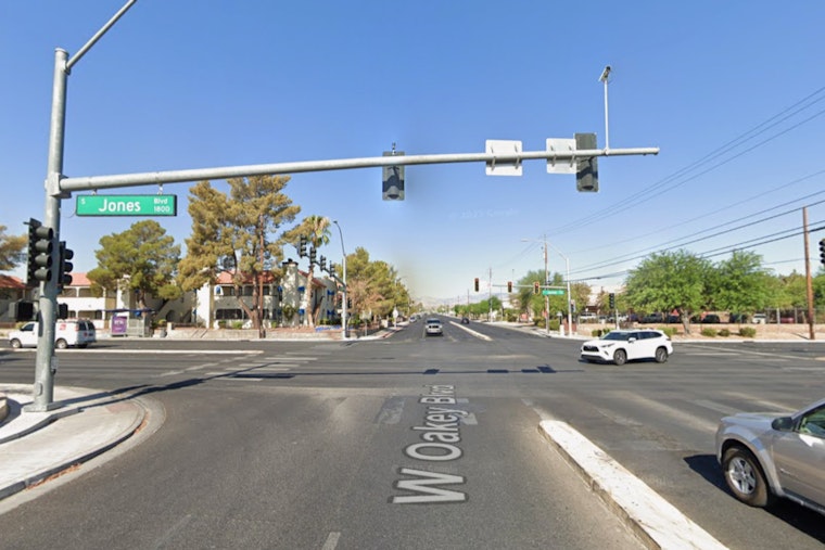 Deadly Vegas Motorcycle Crash Snarls Traffic At Oakey And Jones