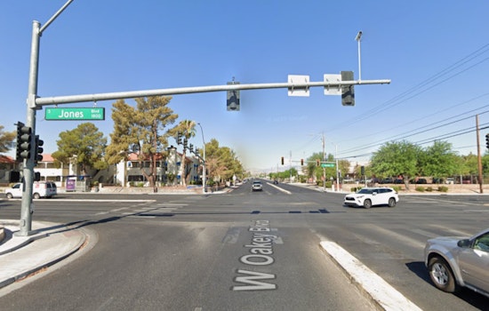 Deadly Vegas Motorcycle Crash Snarls Traffic At Oakey And Jones