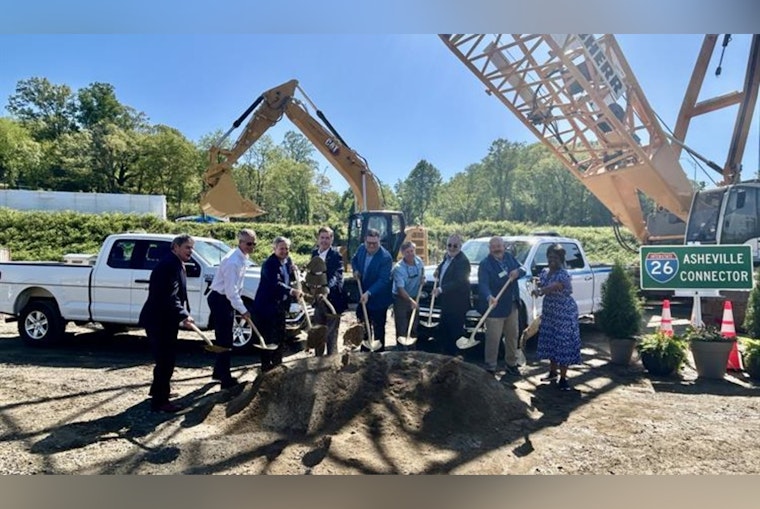 Decades In The Making, Asheville’s $1.8 Billion I-26 Connector Finally Breaks Ground