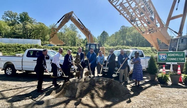 Decades In The Making, Asheville’s $1.8 Billion I-26 Connector Finally Breaks Ground