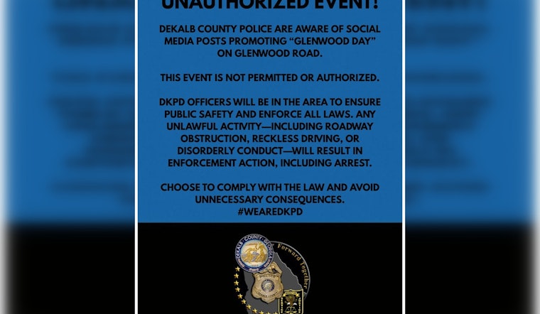DeKalb Cops Gear Up To Stop 'Glenwood Day' Street Takeover