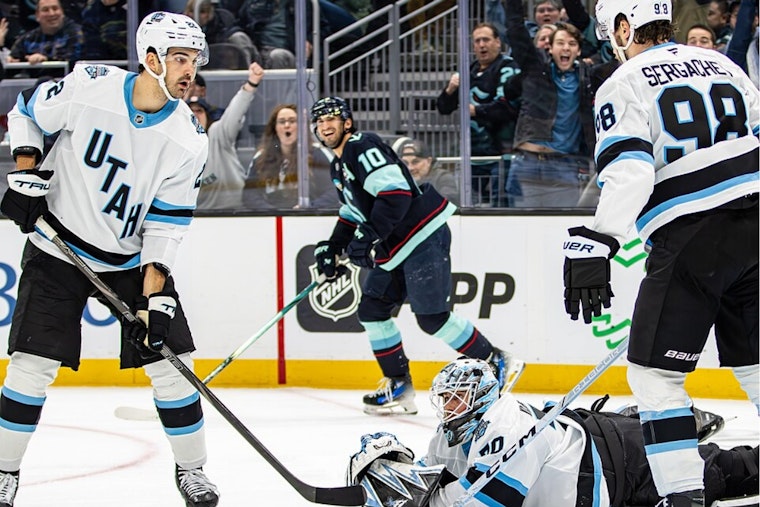 Delta Center Erupts As Mammoth Lock Up Top Wild Card In 5-3 Win