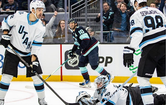 Delta Center Erupts As Mammoth Lock Up Top Wild Card In 5-3 Win