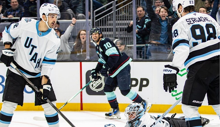 Delta Center Erupts As Mammoth Lock Up Top Wild Card In 5-3 Win