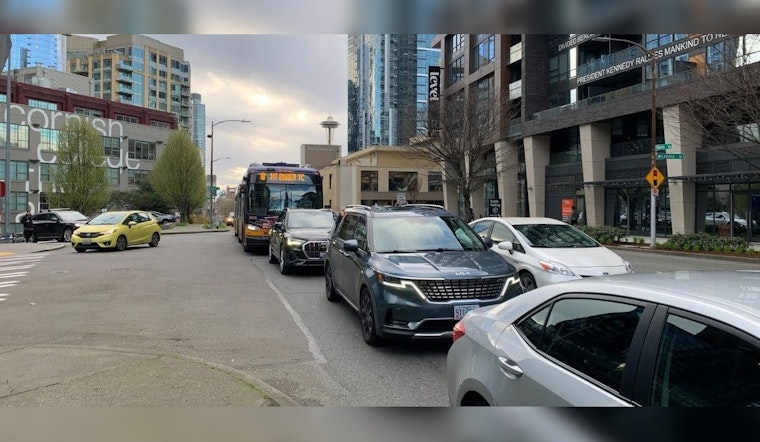 Denny Way Drivers Lose A Lane As Seattle Bets On 'Route Late' Fix