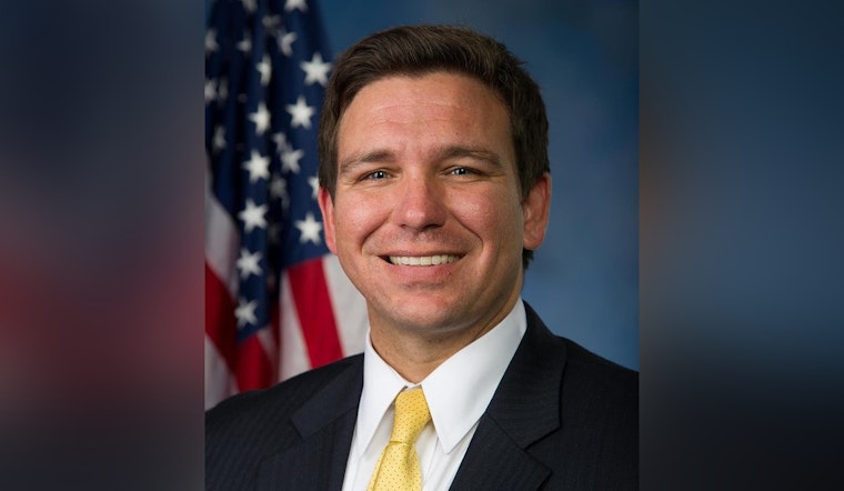 DeSantis Brings Back Cursive In Florida Classrooms, With Founding Fathers Looking On