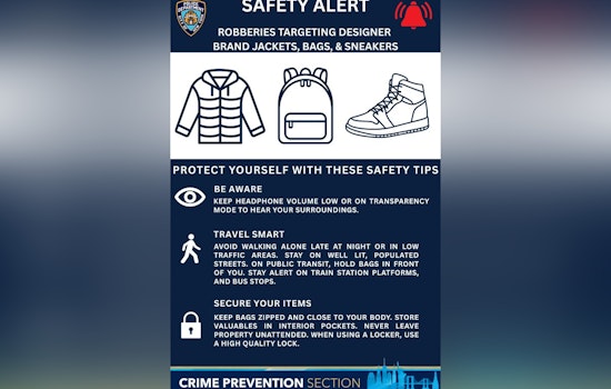 Designer Drip Thieves Target Staten Island Riders, Cops Warn