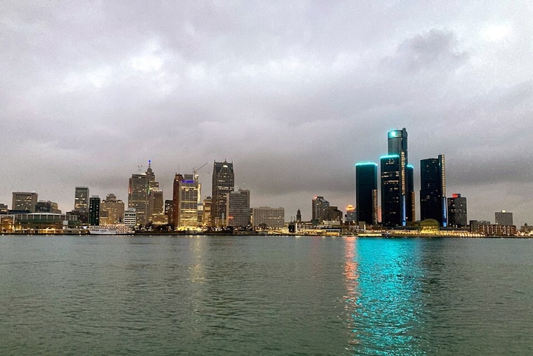 Detroit Basks, Then Ducks As Warm Afternoon Turns Stormy Overnight