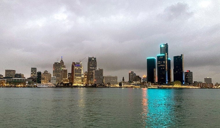 Detroit Basks, Then Ducks As Warm Afternoon Turns Stormy Overnight