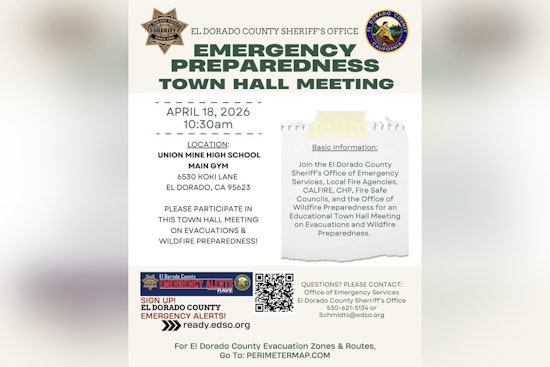 Diamond Springs Neighbors Tapped for Saturday ‘Evacuation’ Dry Run