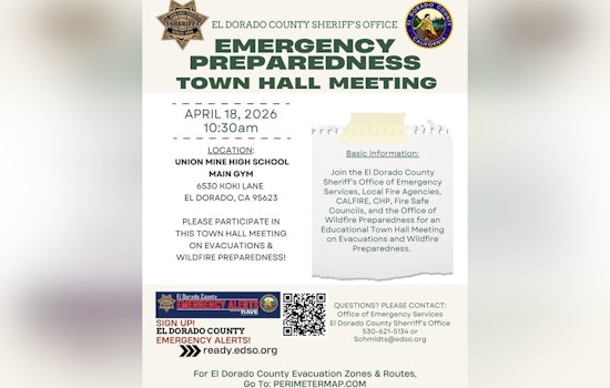 Diamond Springs Neighbors Tapped for Saturday ‘Evacuation’ Dry Run