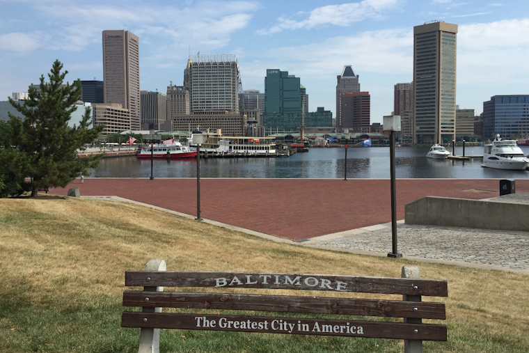 Dirt Bike Mob Roars Back Into Baltimore's Inner Harbor