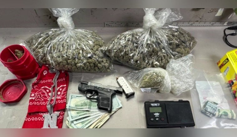 Downtown Sacramento Weed Stop Ends With Guns, Coke and Cuffs