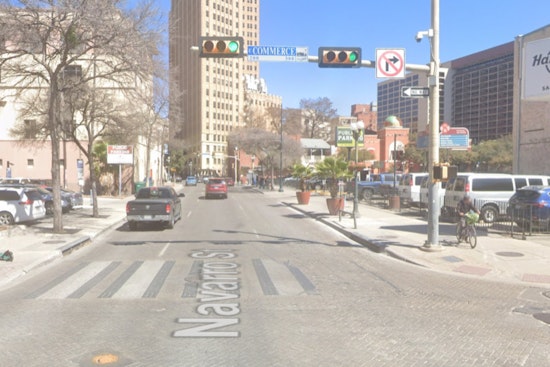 Downtown San Antonio Chaos as Teen Driver Crashes, Bolts, Then Gets Busted