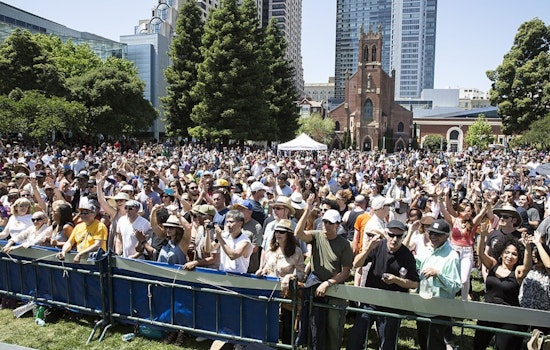 Downtown San Francisco Roars Back With 100 Free Garden Shows