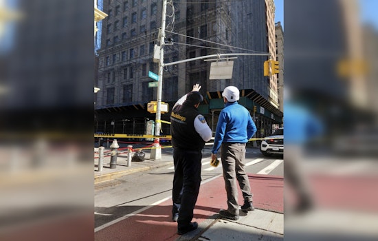 Downtown Scare As 16th-Floor Façade Crashes Near City Hall