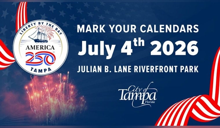 Downtown Sky Show: Tampa Lines Up 250 Drones For Waterfront July 4 Bash