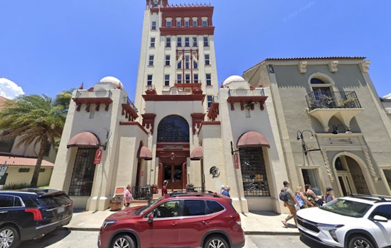 Downtown St. Augustine Bank Tower Poised To Become Flagler-Era Fantasy Hotel