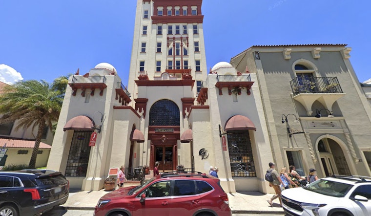 Downtown St. Augustine Bank Tower Poised To Become Flagler-Era Fantasy Hotel