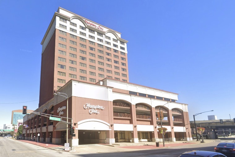 Downtown St. Louis Hampton Inn at the Arch Quietly Hits the Market