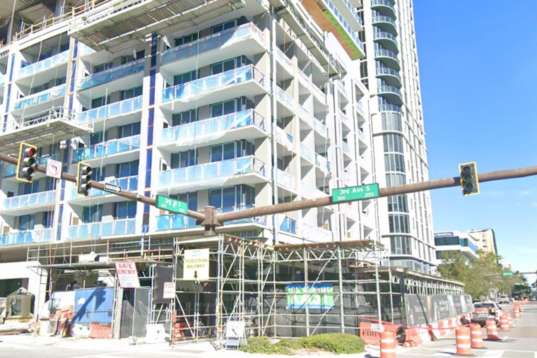 Downtown St. Pete Scores New Giant As 3rd & 3rd Tower Hits Full Height