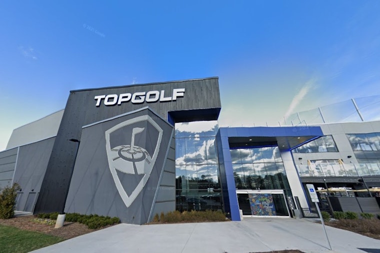 Driver Crashes Onto Topgolf Range In Charlotte